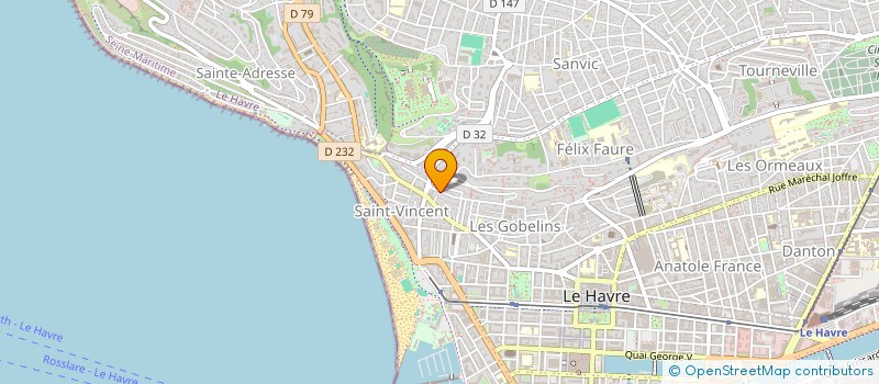 localisation de l'entreprise MONSIEUR CHRISTIAN LOGIOU  LE HAVRE