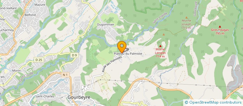 localisation de l'entreprise MONSIEUR CHRISTIAN LOISEAU  GOURBEYRE