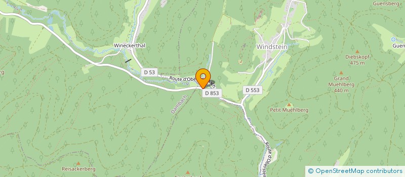 localisation de l'entreprise MONSIEUR CHRISTIAN LONCLE  DAMBACH