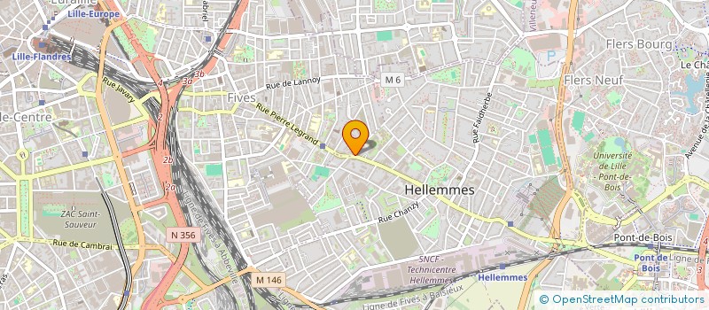 localisation de l'entreprise MONSIEUR CHRISTIAN LONYS à LILLE