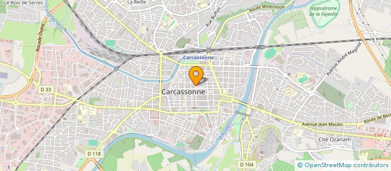 localisation de l'entreprise MONSIEUR CHRISTIAN LOPEZ à CARCASSONNE