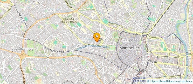 localisation de l'entreprise MONSIEUR CHRISTIAN LOPEZ à MONTPELLIER