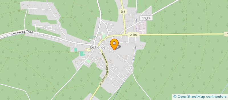localisation de l'entreprise MONSIEUR CHRISTIAN LORRAIN à LACANAU