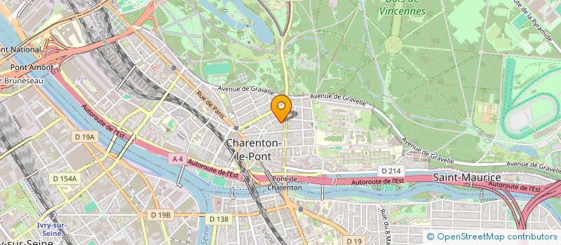 localisation de l'entreprise MONSIEUR CHRISTIAN LOSFELD à CHARENTON-LE-PONT