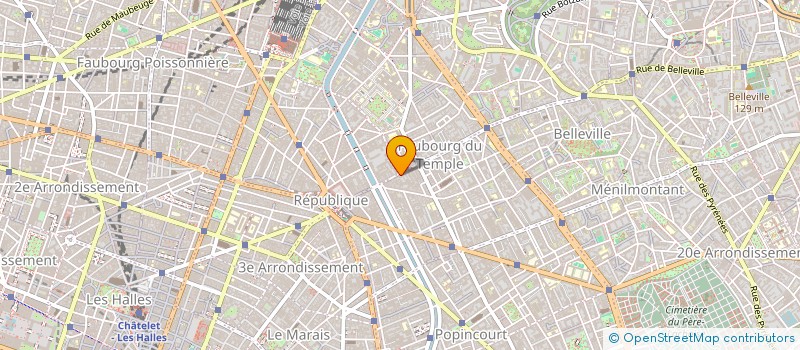 localisation de l'entreprise MONSIEUR CHRISTIAN LOSSON  PARIS