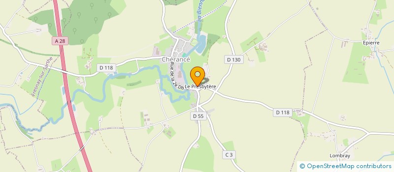 localisation de l'entreprise MONSIEUR CHRISTIAN LOUAZE  MEURCE