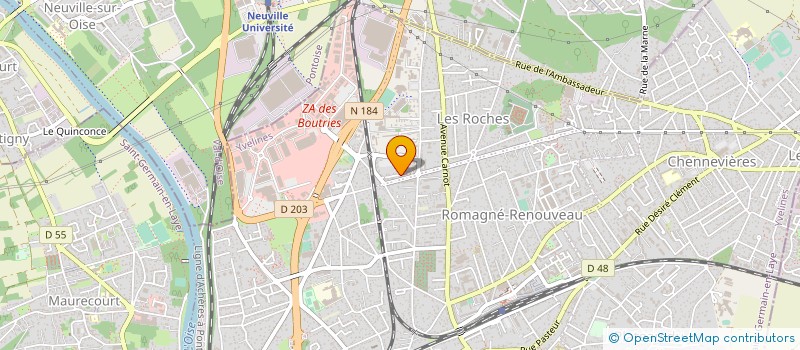 localisation de l'entreprise MONSIEUR CHRISTIAN LOZINGUE  CONFLANS-SAINTE-HONORINE