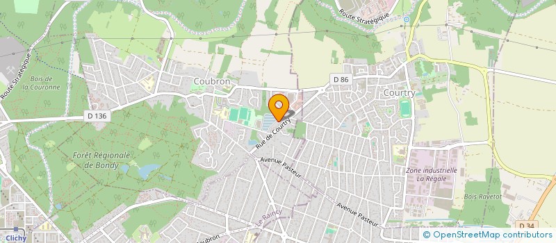 localisation de l'entreprise MONSIEUR CHRISTIAN LUCIEN BROUARD  COUBRON