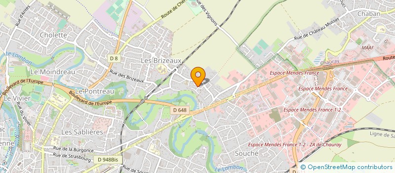 localisation de l'entreprise MONSIEUR CHRISTIAN LUGIER à NIORT
