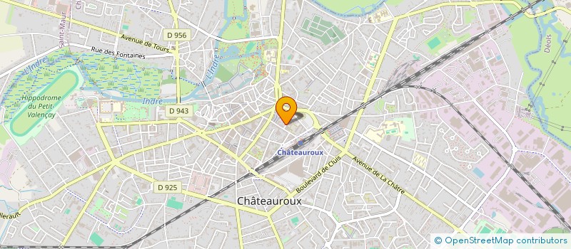 localisation de l'entreprise MONSIEUR CHRISTIAN LUMBU LUKUNTONDA à CHATEAUROUX