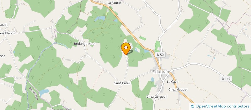 localisation de l'entreprise MONSIEUR CHRISTIAN LYS  SOUBRAN