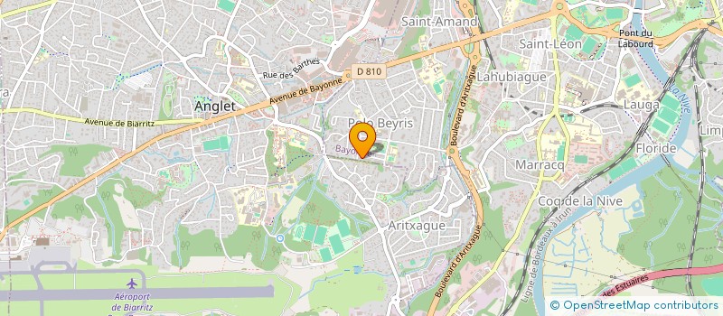 localisation de l'entreprise MONSIEUR CHRISTIAN MACHICOTE  SAINT-PIERRE-D'IRUBE