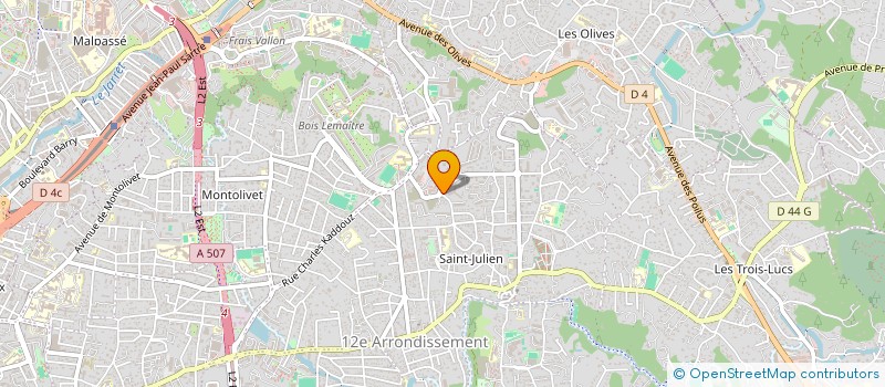 localisation de l'entreprise MONSIEUR CHRISTIAN MAGARIAN à MARSEILLE