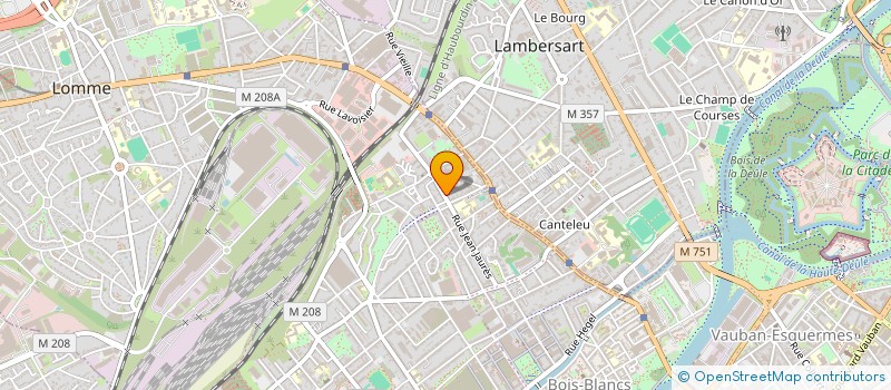localisation de l'entreprise MONSIEUR CHRISTIAN MAHIEU à LILLE