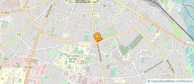 localisation de l'entreprise MONSIEUR CHRISTIAN MAILLARD  AMIENS
