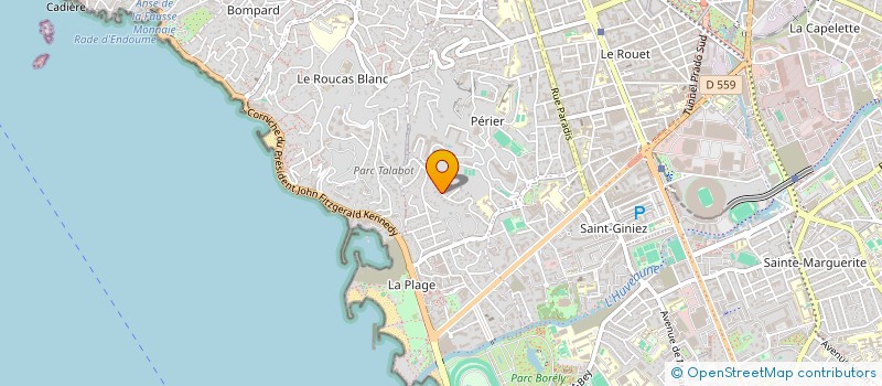 localisation de l'entreprise MONSIEUR CHRISTIAN MAILLET à MARSEILLE