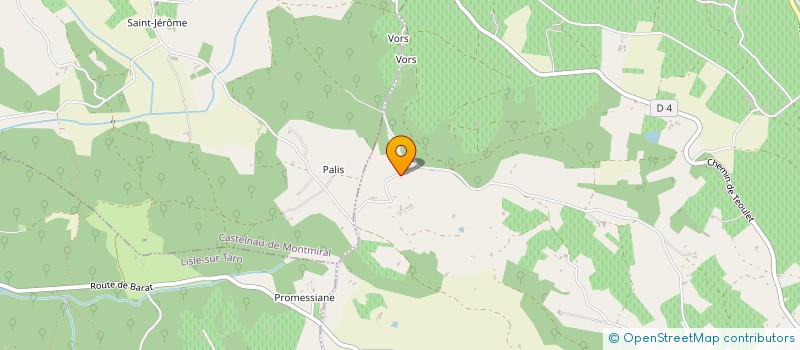 localisation de l'entreprise MONSIEUR CHRISTIAN MAILLET  GAILLAC