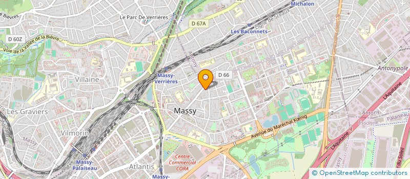 localisation de l'entreprise MONSIEUR CHRISTIAN MAKITA à MASSY