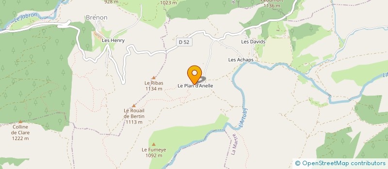 localisation de l'entreprise MONSIEUR CHRISTIAN MALLET  TRIGANCE