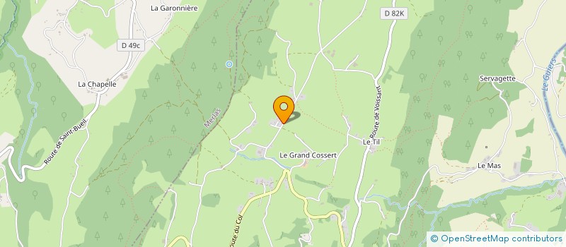 localisation de l'entreprise MONSIEUR CHRISTIAN MALLET  MIRIBEL-LES-ECHELLES