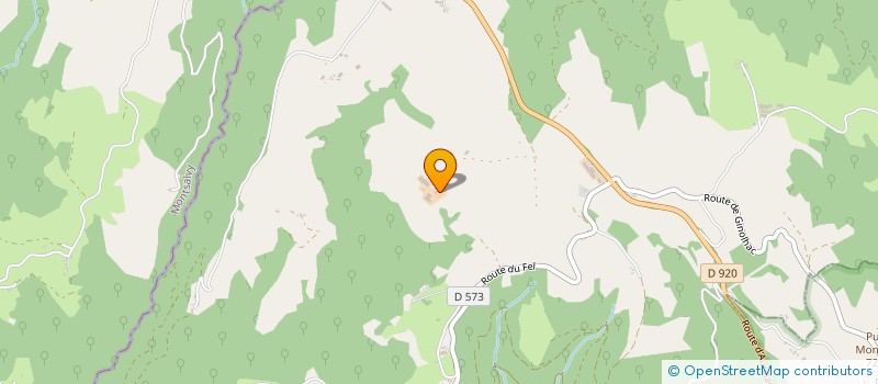 localisation de l'entreprise MONSIEUR CHRISTIAN MALPEL  LE FEL