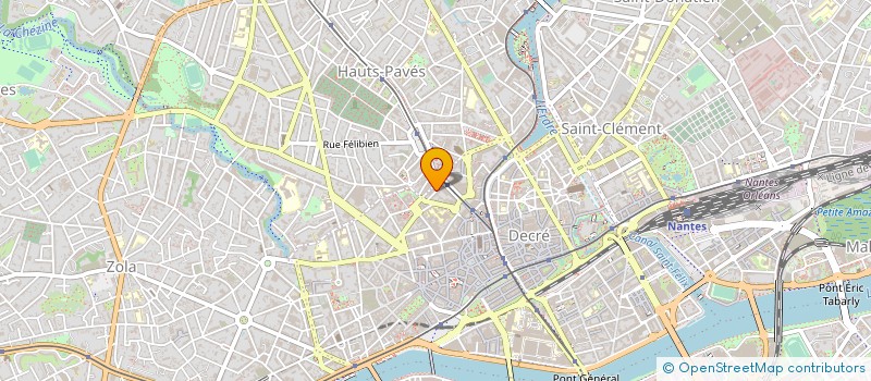 localisation de l'entreprise MONSIEUR CHRISTIAN MALYSSE à NANTES