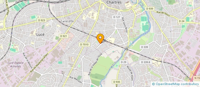 localisation de l'entreprise MONSIEUR CHRISTIAN MANCINI à CHARTRES