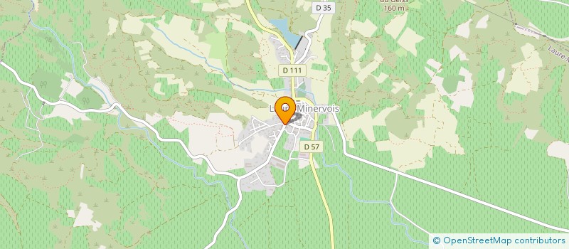 localisation de l'entreprise MONSIEUR CHRISTIAN MANDEREAU  LAURE-MINERVOIS