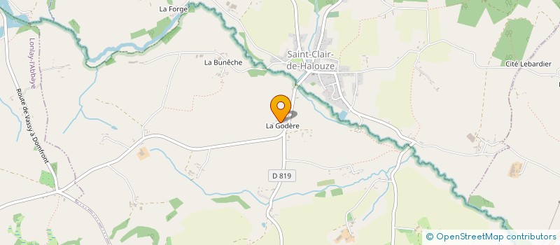 localisation de l'entreprise MONSIEUR CHRISTIAN MANSALLIER à SAINT-BOMER-LES-FORGES