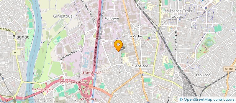 localisation de l'entreprise MONSIEUR CHRISTIAN MAPOUAMELA à TOULOUSE