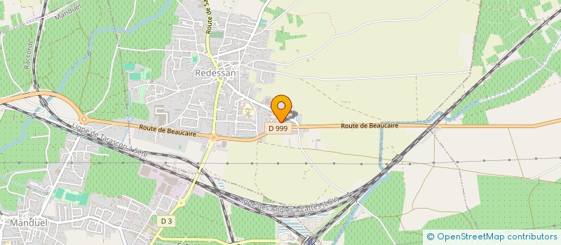 localisation de l'entreprise MONSIEUR CHRISTIAN MARBAUD-STECKER  REDESSAN