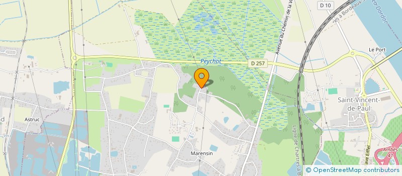 localisation de l'entreprise MONSIEUR CHRISTIAN MARCEILLE  AMBARES-ET-LAGRAVE