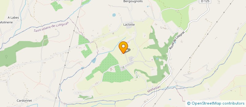 localisation de l'entreprise MONSIEUR CHRISTIAN MARCEL  LACEPEDE