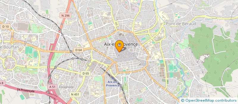 localisation de l'entreprise MONSIEUR CHRISTIAN MARCHAIX à AIX-EN-PROVENCE