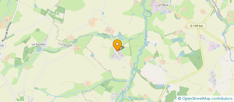 localisation de l'entreprise MONSIEUR CHRISTIAN MARCHAND à LE PIN