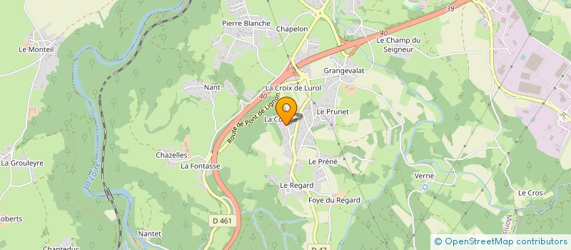 localisation de l'entreprise MONSIEUR CHRISTIAN MARCOU à MONISTROL-SUR-LOIRE
