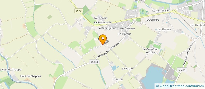 localisation de l'entreprise MONSIEUR CHRISTIAN MARIET  LONGUE-JUMELLES