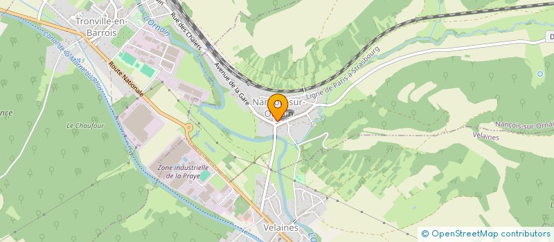 localisation de l'entreprise MONSIEUR CHRISTIAN MARISCHAL à NANCOIS-SUR-ORNAIN