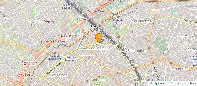 localisation de l'entreprise MONSIEUR CHRISTIAN MARMAIN  PARIS