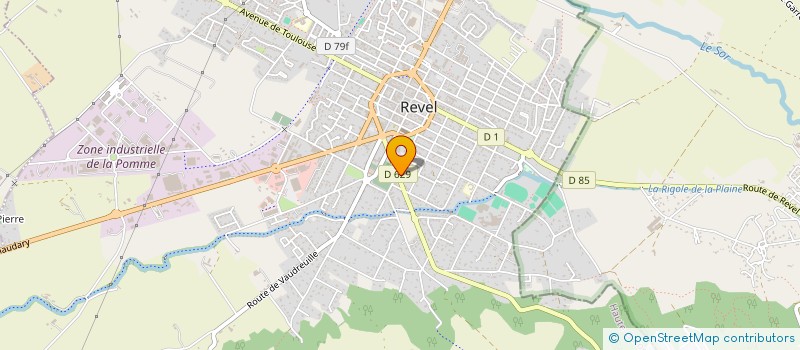 localisation de l'entreprise MONSIEUR CHRISTIAN MAROCCO  REVEL