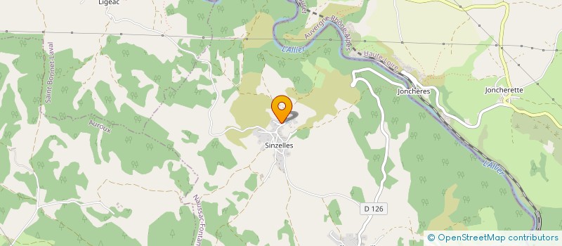 localisation de l'entreprise MONSIEUR CHRISTIAN MARTIN  PIERREFICHE