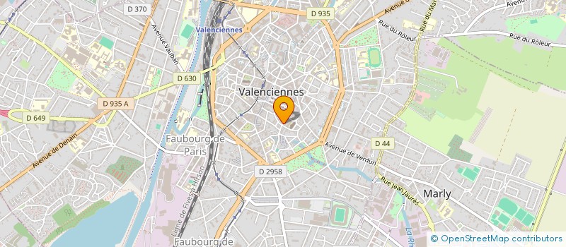 localisation de l'entreprise MONSIEUR CHRISTIAN MARTINACHE à VALENCIENNES
