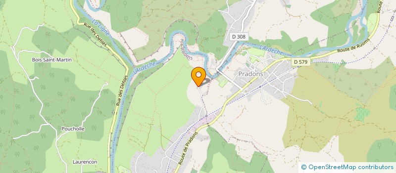 localisation de l'entreprise MONSIEUR CHRISTIAN MARTINEZ  RUOMS