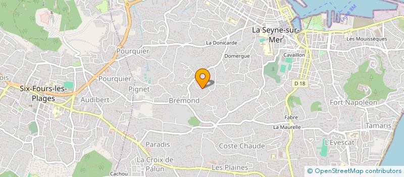 localisation de l'entreprise MONSIEUR CHRISTIAN MARTINEZ à LA SEYNE-SUR-MER