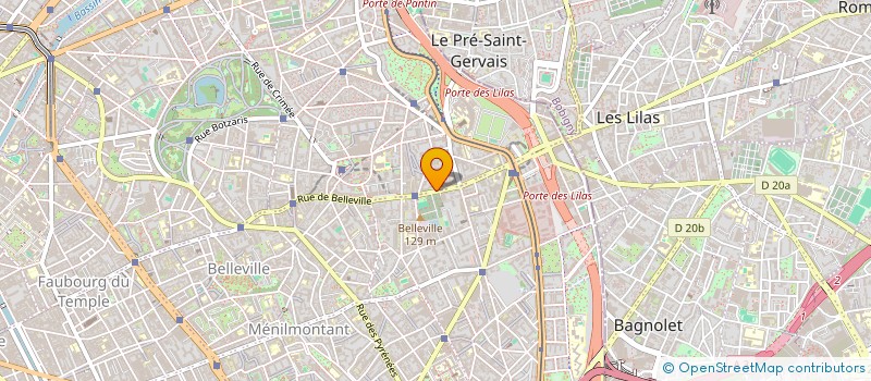 localisation de l'entreprise MONSIEUR CHRISTIAN MARTINEZ  PARIS