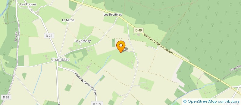 localisation de l'entreprise MONSIEUR CHRISTIAN MARY  GRAND-CAMP