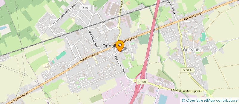 localisation de l'entreprise MONSIEUR CHRISTIAN MASCART  ONNAING