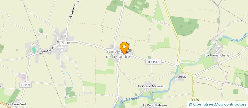 localisation de l'entreprise MONSIEUR CHRISTIAN MASSE PERDRIAUX  BERNAY-SAINT-MARTIN