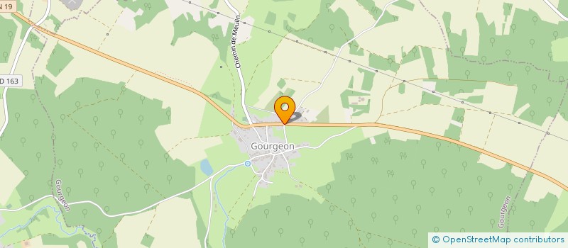 localisation de l'entreprise MONSIEUR CHRISTIAN MASSIN  GOURGEON