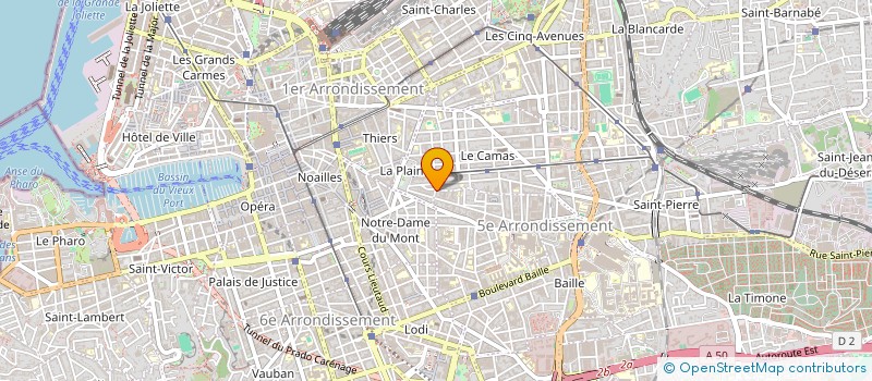 localisation de l'entreprise MONSIEUR CHRISTIAN MASSON à MARSEILLE
